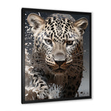 Leopard Mysterious Hunter - Leopard Living Room Wall Art