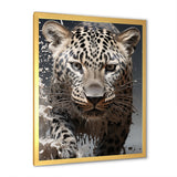 Leopard Mysterious Hunter - Leopard Living Room Wall Art