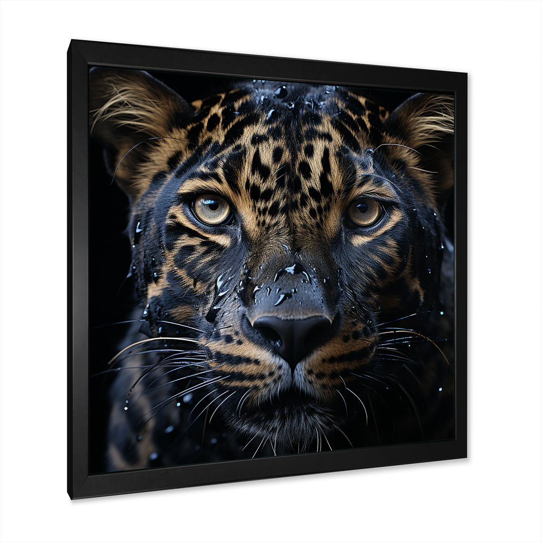 Leopard Nighttime Ruler - Leopard Wall Decor