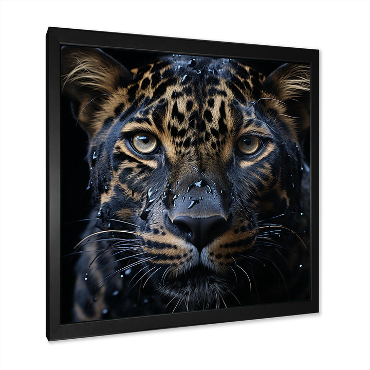 Leopard Nighttime Ruler - Leopard Wall Decor