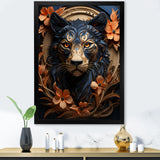 Obsidian Stealth Leopard - Leopard Wall Art Prints