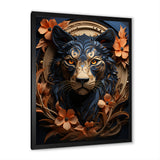 Obsidian Stealth Leopard - Leopard Wall Art Prints