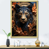 Obsidian Stealth Leopard - Leopard Wall Art Prints