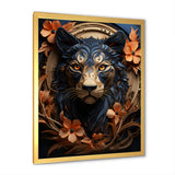 Obsidian Stealth Leopard - Leopard Wall Art Prints