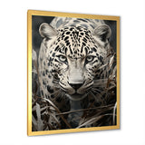 Graceful Leopard Predators In The Wild - Gray Leopard Wall Art