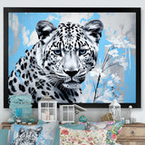 Cheetah S Stealth Elegance - Leopard Wall Decor