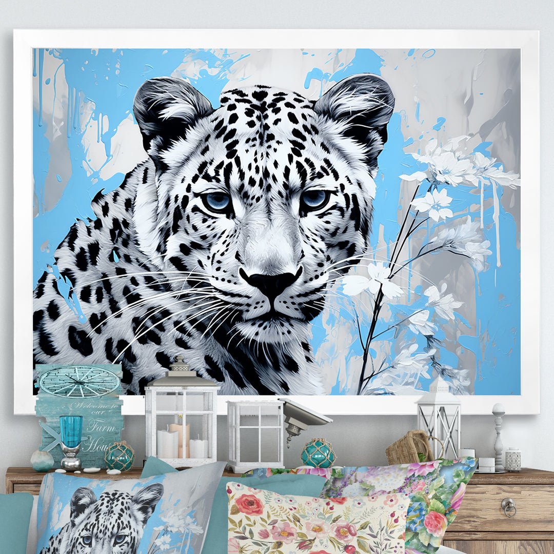 Cheetah S Stealth Elegance - Leopard Wall Decor