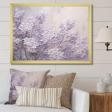 Blooming Lilac Melody I - Floral Canvas Wall Art