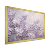 Blooming Lilac Melody I - Floral Canvas Wall Art