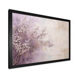 Blooming Lilac Melody II - Floral Canvas Wall Art