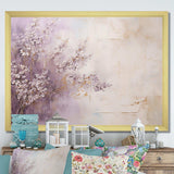 Blooming Lilac Melody II - Floral Canvas Wall Art