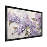 Beautiful Lilac Dreamscape I - Floral Canvas Wall Art