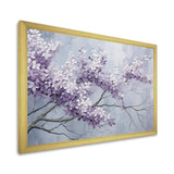 Beautiful Lilac Dreamscape IV - Floral Canvas Wall Art