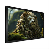 Enchanted Lion Wilderness Fantasy - Lion Living Room Wall Art