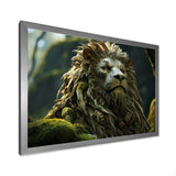 Enchanted Lion Wilderness Fantasy - Lion Living Room Wall Art
