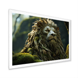 Enchanted Lion Wilderness Fantasy - Lion Living Room Wall Art
