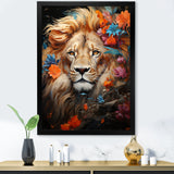 Eternal Majesty Lion Timeless Gaze - Lion Wall Decor