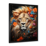 Eternal Majesty Lion Timeless Gaze - Lion Wall Decor