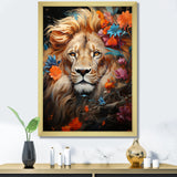 Eternal Majesty Lion Timeless Gaze - Lion Wall Decor