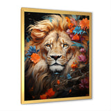 Eternal Majesty Lion Timeless Gaze - Lion Wall Decor