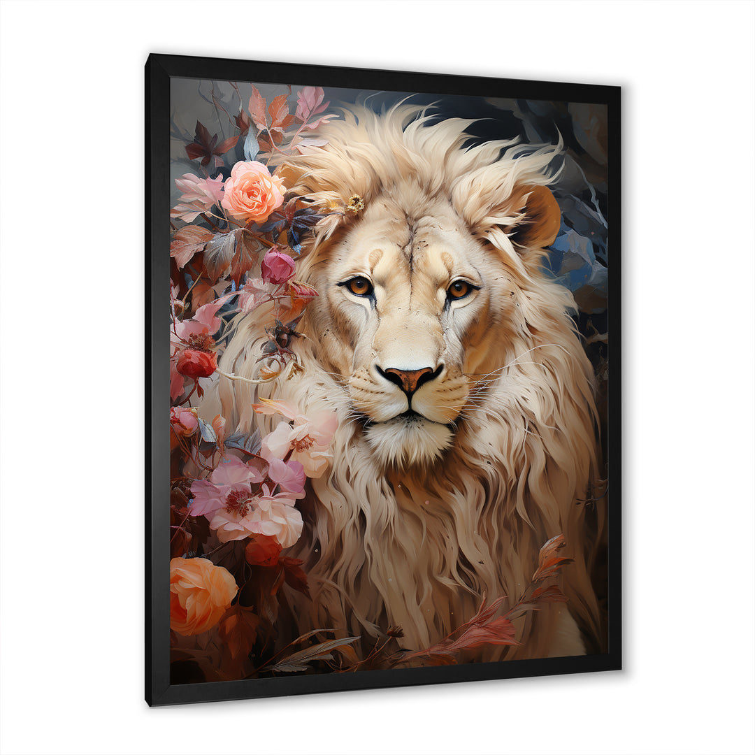 Lion Ethereal Presence Dreamy Hues - Lion Wall Art Prints
