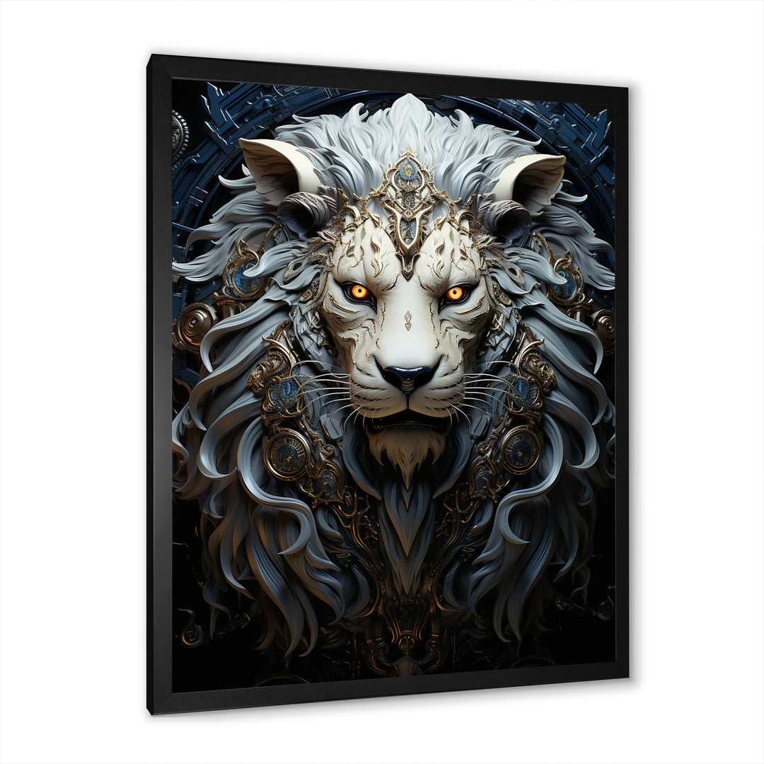 Lions Nocturnal Watch - Lion Wall Decor