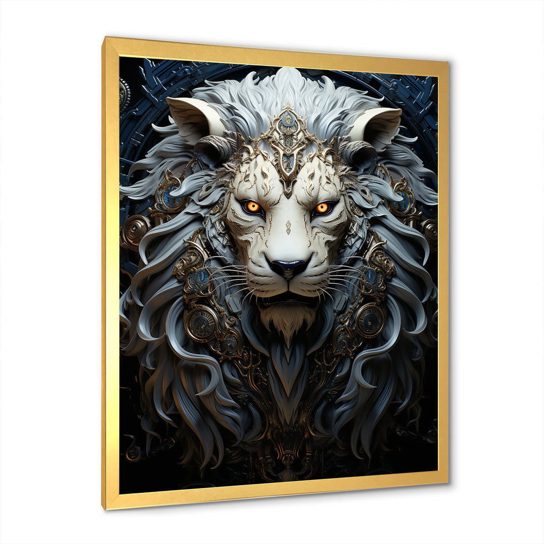 Lions Nocturnal Watch - Lion Wall Decor