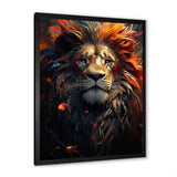 Lion Wild Essence - Lion Canvas Wall Art