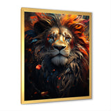 Lion Wild Essence - Lion Canvas Wall Art