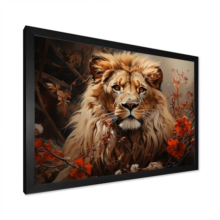 Lion Wilderness Symphony - Lion Wall Decor