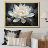 Serenity Blossum Lotus - Floral Canvas Wall Art