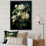 Beige Art Of Magnolias - Floral Canvas Wall Art