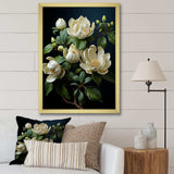 Beige Art Of Magnolias - Floral Canvas Wall Art