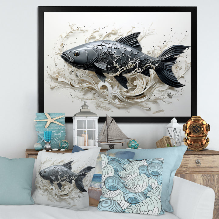 Marine Life Fish Magic Animals - Marine Animals Bedroom Wall Art