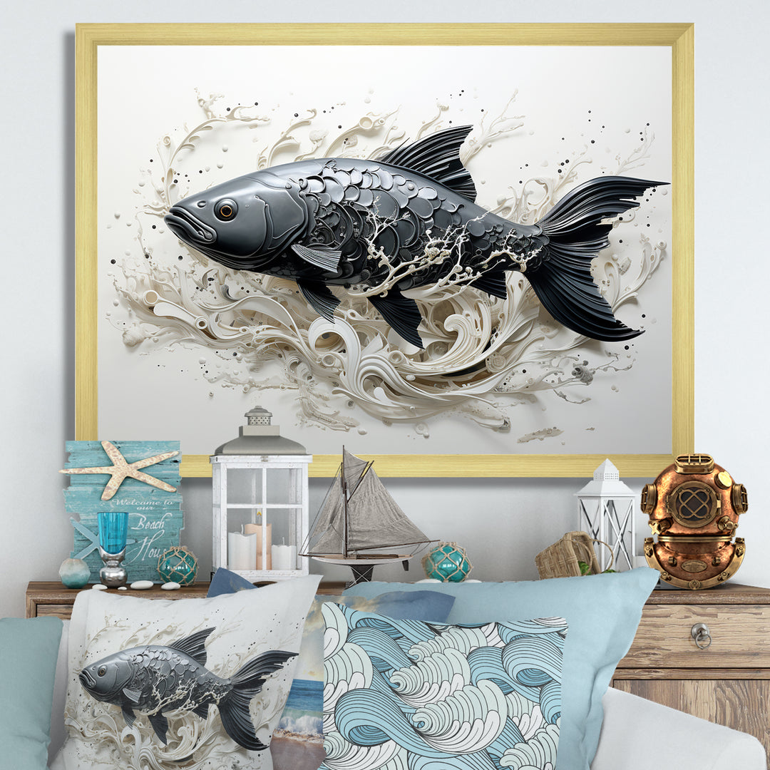 Marine Life Fish Magic Animals - Marine Animals Bedroom Wall Art