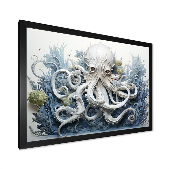 Marine Life Octopus Magic Animals - Marine Animals Canvas Wall Art
