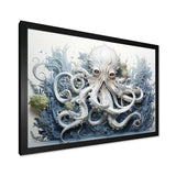 Marine Life Octopus Magic Animals - Marine Animals Canvas Wall Art