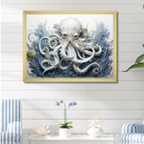 Marine Life Octopus Magic Animals - Marine Animals Canvas Wall Art
