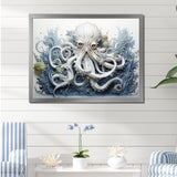 Marine Life Octopus Magic Animals - Marine Animals Canvas Wall Art