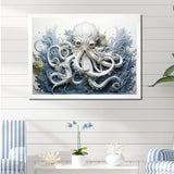 Marine Life Octopus Magic Animals - Marine Animals Canvas Wall Art