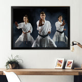 Martial Arts Fight Training Studio - Martial Arts Canvas Wall Art