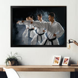 Martial Arts Fight Training Studio I - Martial Arts Canvas Wall Art