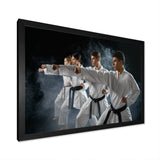 Martial Arts Fight Training Studio I - Martial Arts Canvas Wall Art