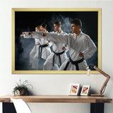 Martial Arts Fight Training Studio I - Martial Arts Canvas Wall Art