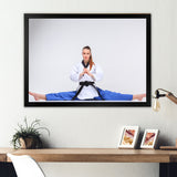 Karate Black Belt - Martial Arts Canvas Wall Art