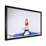 Karate Black Belt - Martial Arts Canvas Wall Art