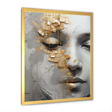 Woman Meditation Mind III - Fashion Canvas Wall Art