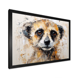 Cute Meercat Portrait - Meercat Wall Decor
