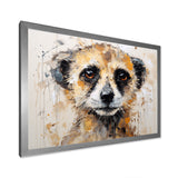 Cute Meercat Portrait - Meercat Wall Decor