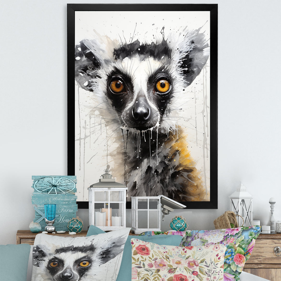 Curious Meercat Portrait - Meercat Wall Art Prints
